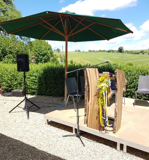 Mikrofon für freie Trauredner